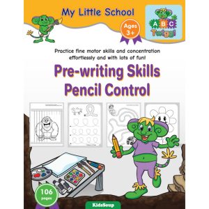 Pre-writing Skills and Pencil Control Activity Book for preschool children