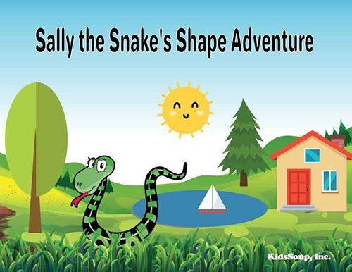 Sally the Snake's Shapes Adventure Twiggle Book for children